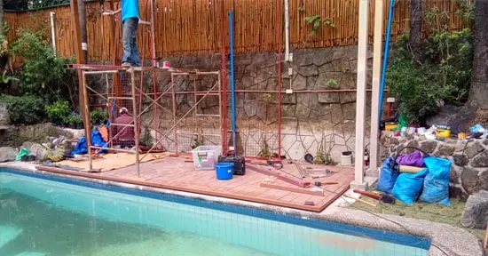 Waterproof decking installation service