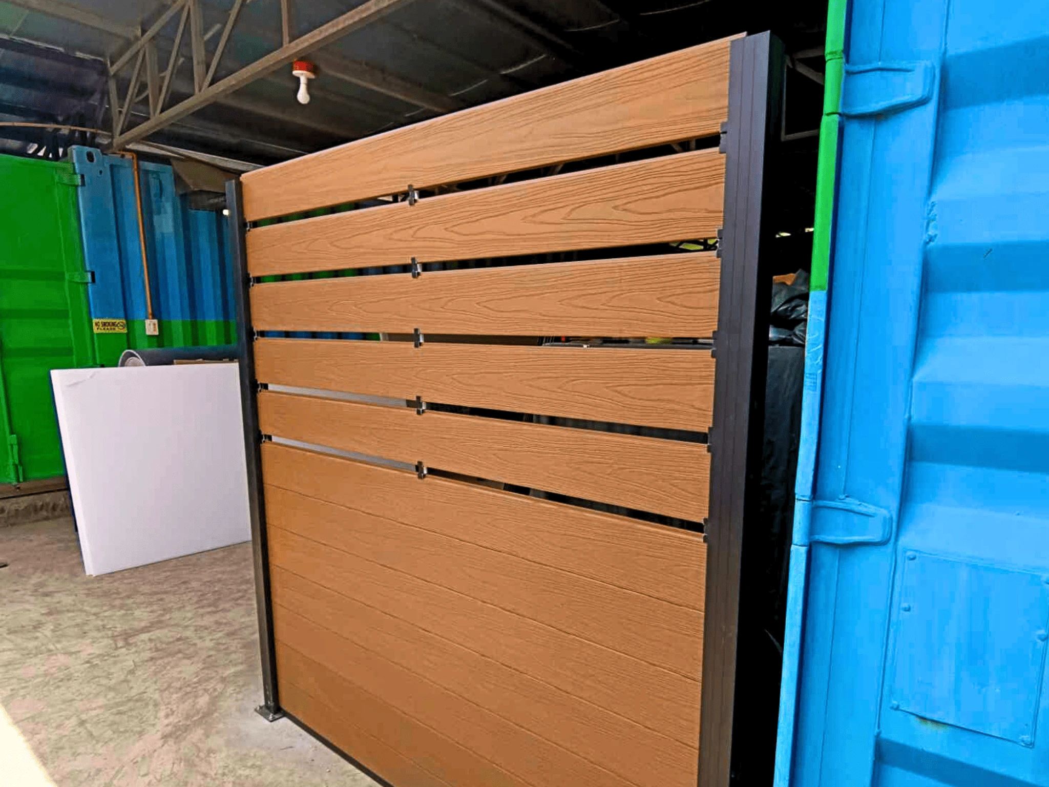 WPC composite fencing